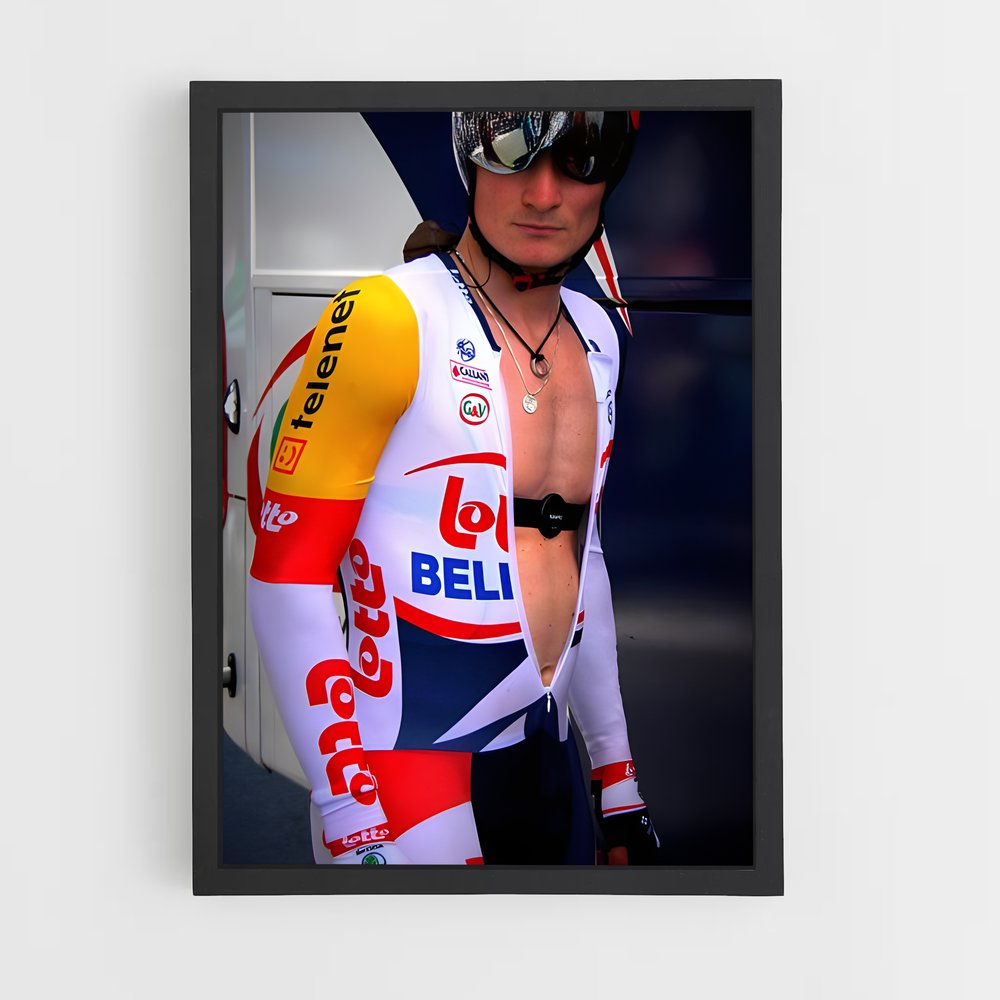 Poster La Vitesse d'Andre – affiche Cyclisme (vue 2)